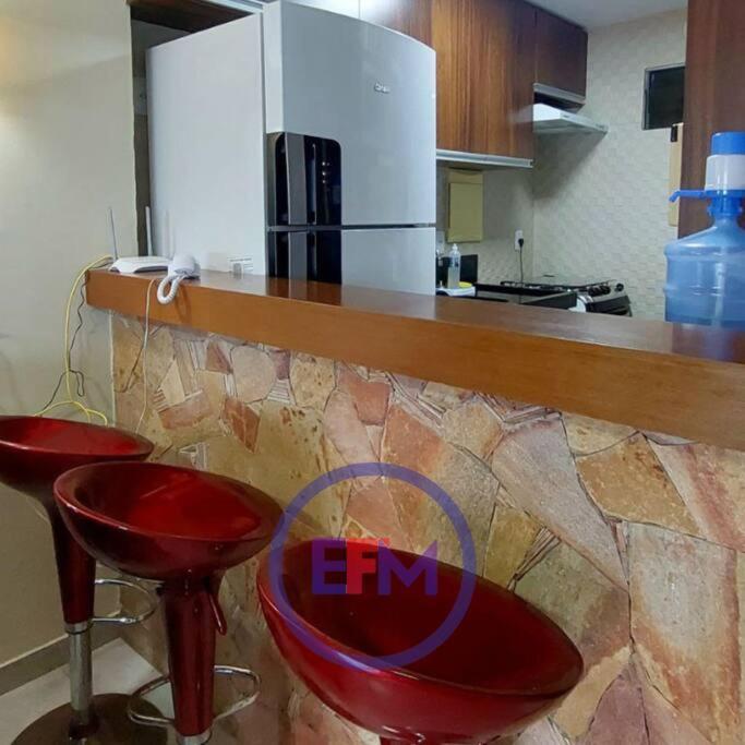 Flat Varandas Ponta Negra-Efm408 นาตาล ภายนอก รูปภาพ